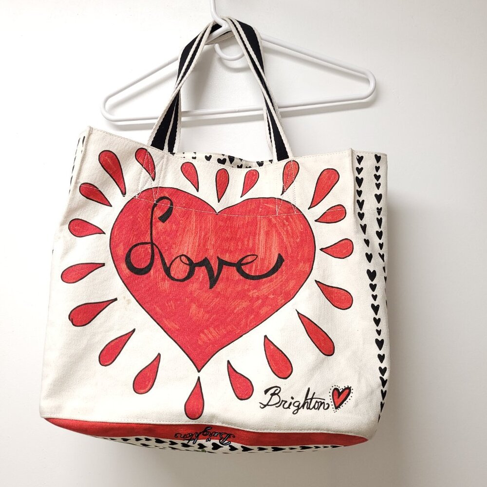 Brighton Love Tote- On The Wings Of Doves